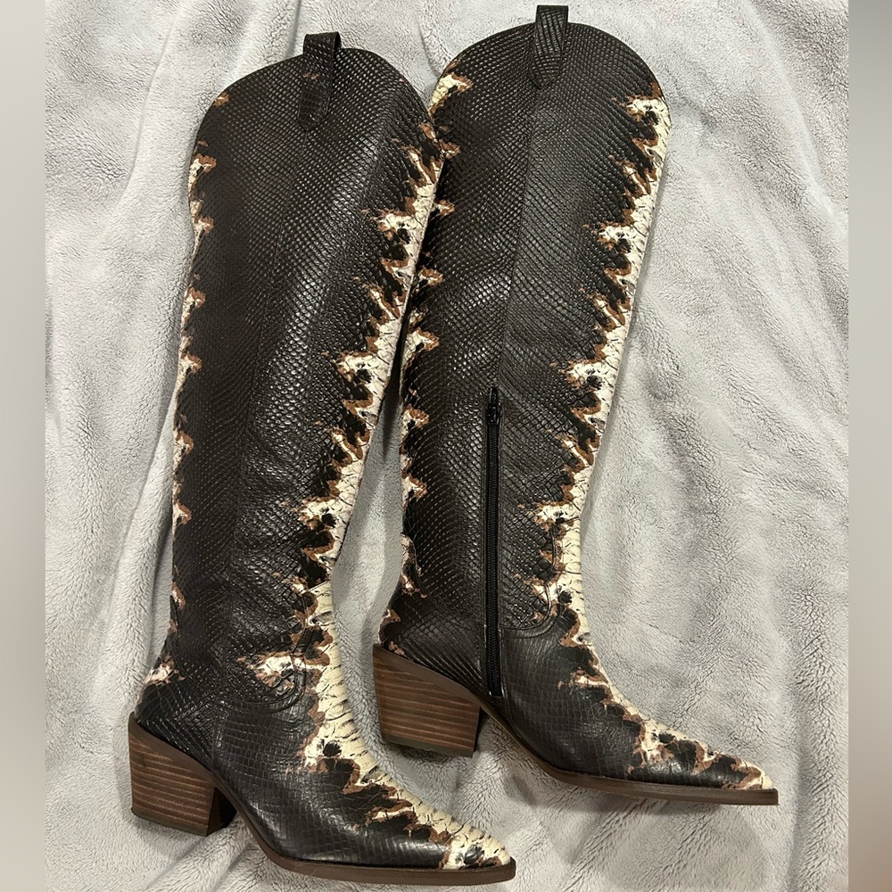 Gianni Bini Tall Western Boots sz9.5